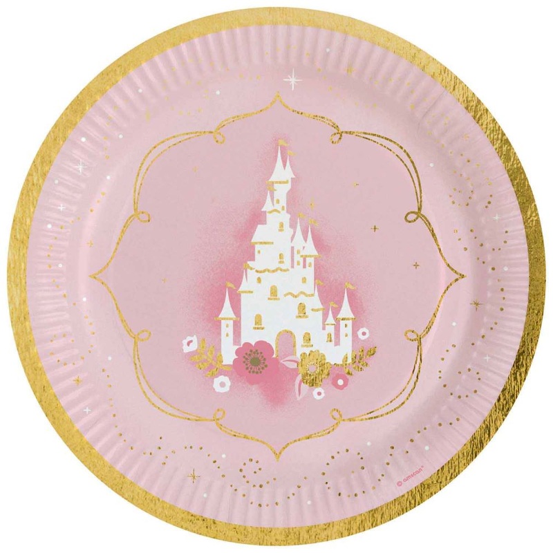 8 plates Princess for a Day 23cm