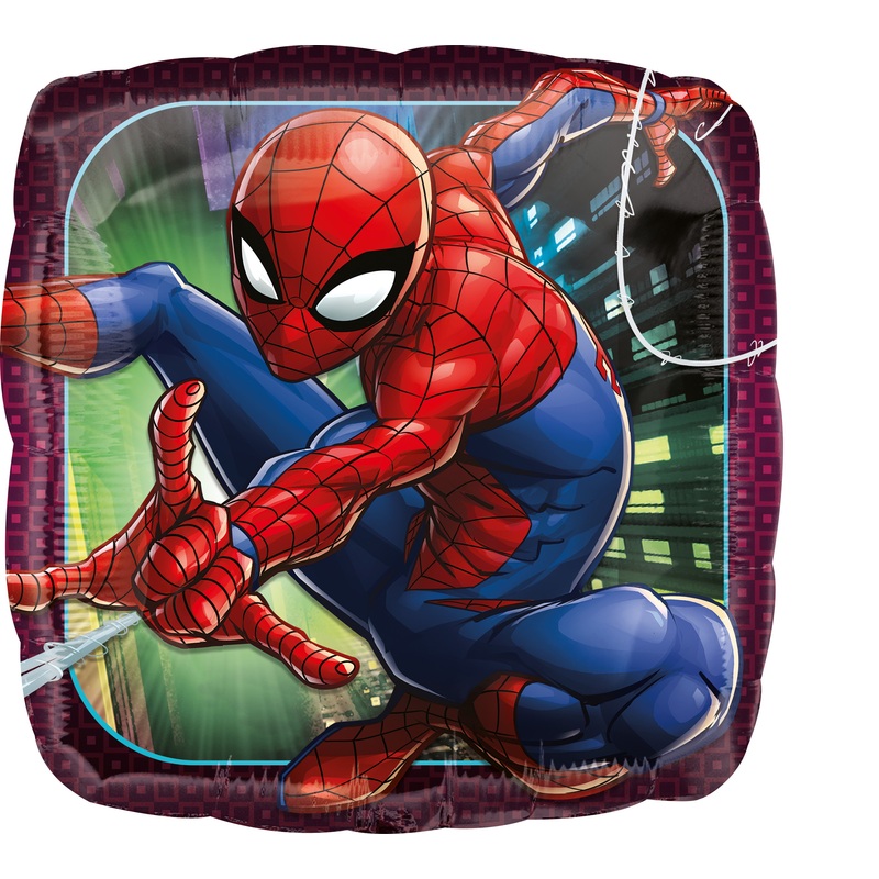 Foil balloon Spider-Man square