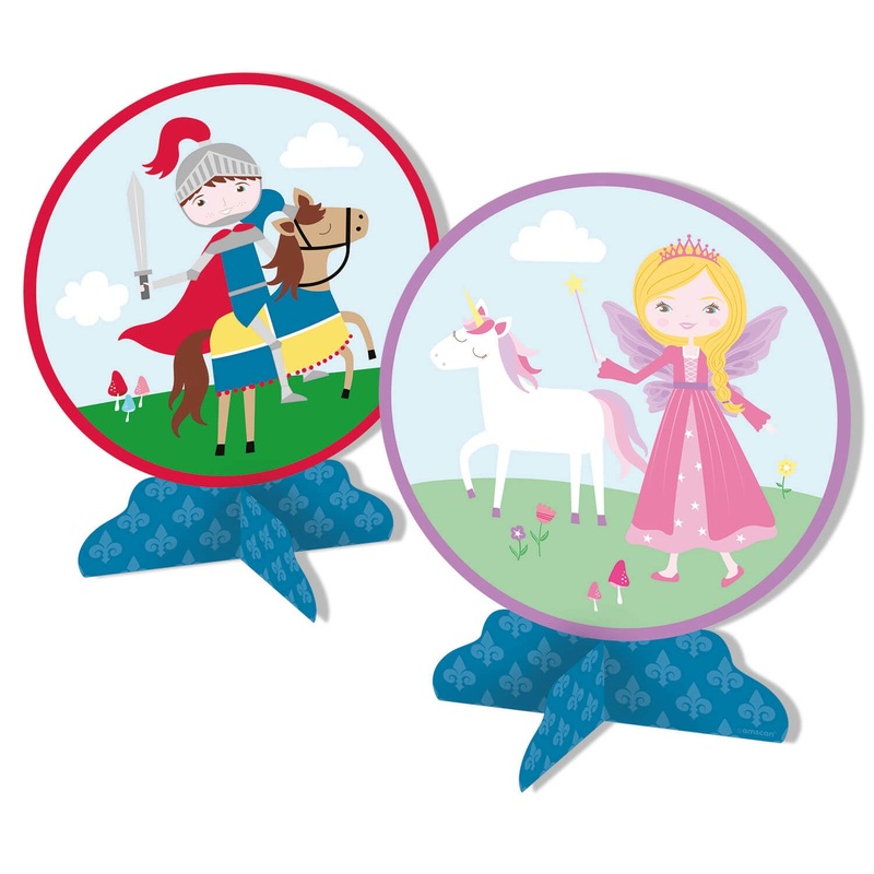 Princess & Knight table decoration