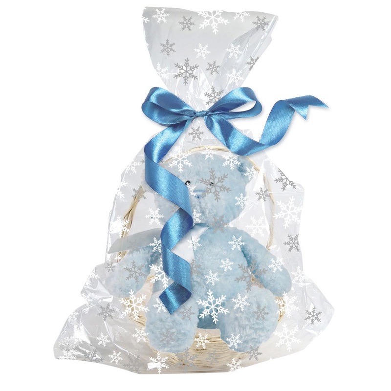 Snowflake gift bag 61 x 63.5cm