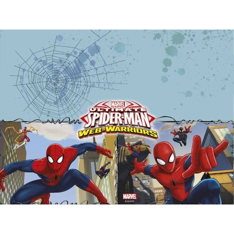 Spiderman Web Warriors tablecloth 1.8 x 1.2m