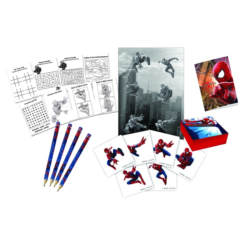 Spiderman Webmaster Giveaway 16 pieces