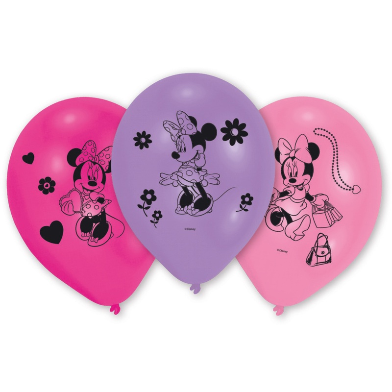 10 Minnie Mouse Magical World Balloons