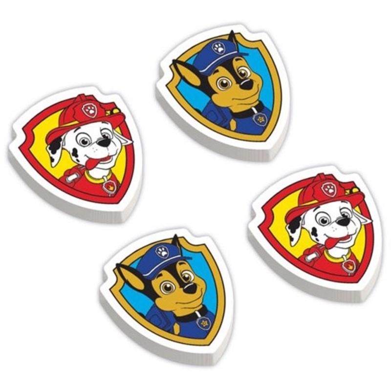12 Paw Patrol erasers