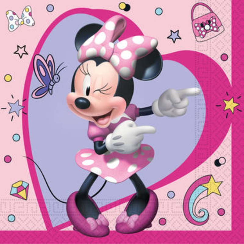 20 FSC Daisy and Minnie napkins