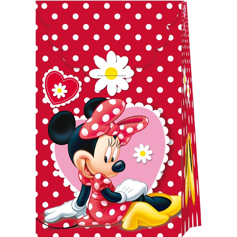 6 Minnies Bistrot paper gift bags