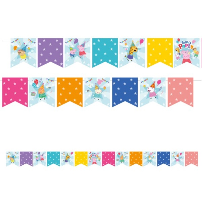 Bunting - Peppa's Party