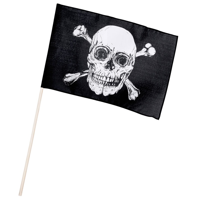 Classic pirate skull flag 30 x 45cm