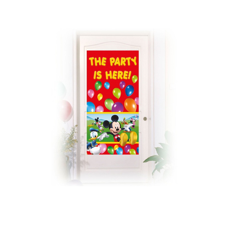 Mickey Mouse & Friends Party Door Poster 150 x 75 cm