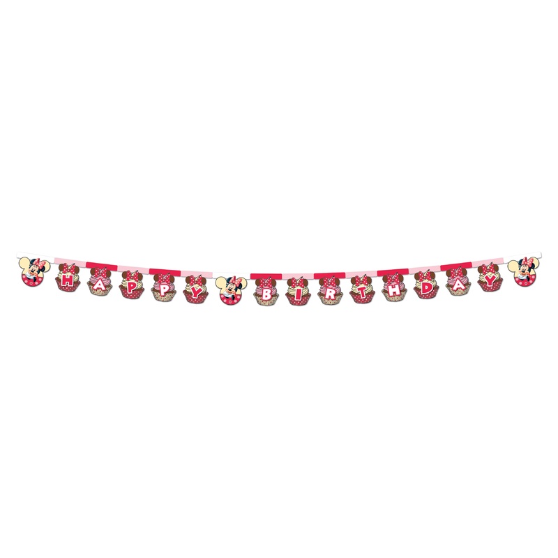 Minnies Bistrot Cupcake Garland 2.1m