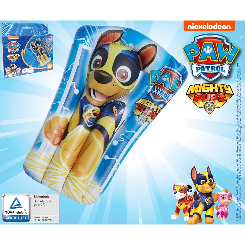 Paw Patrol children air mattress 65x40cm