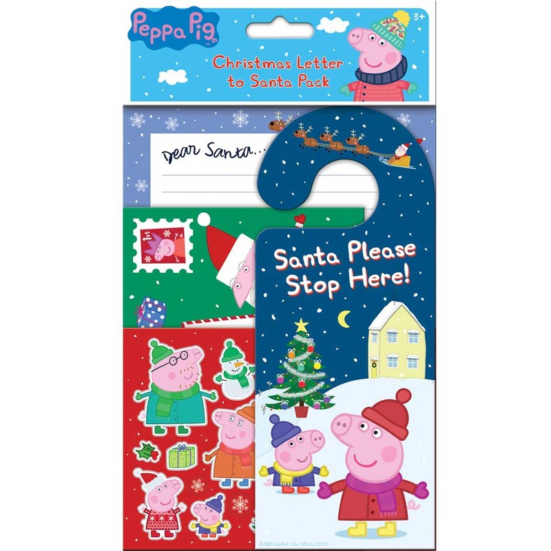 Peppa Pig Christmas Letters Set