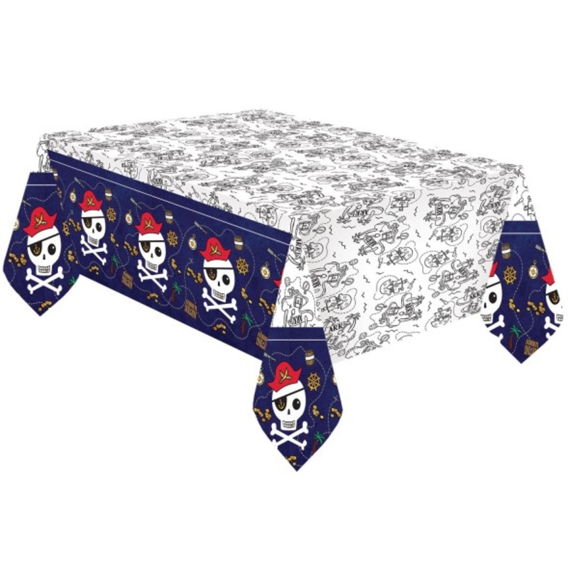Pirate battle tablecloth 1.8m