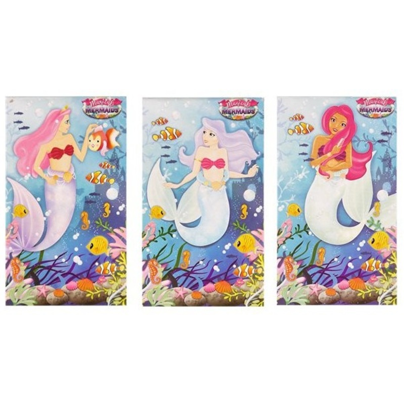 1 mermaid notepad 9.3 x 5.5cm