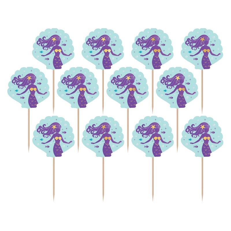 24 Shellebrate mermaid skewers