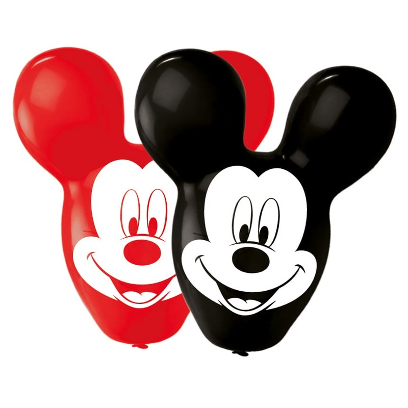 4 Mickey Mouse giant ears balloons