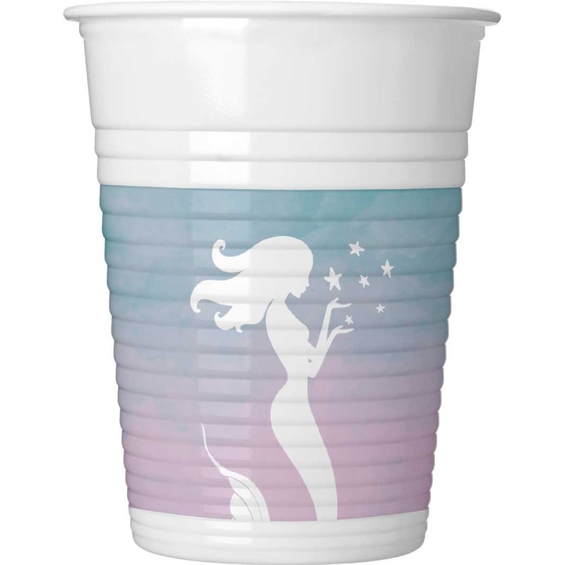 8 Mermaid Adventure cups 200ml