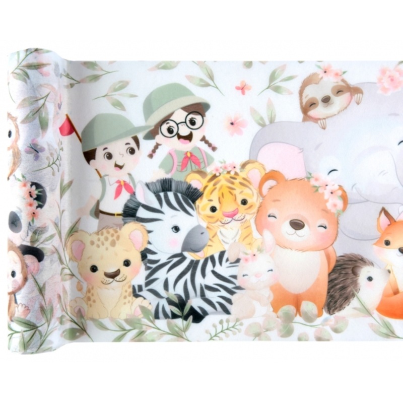 Animal researcher table runner 5m x 30cm