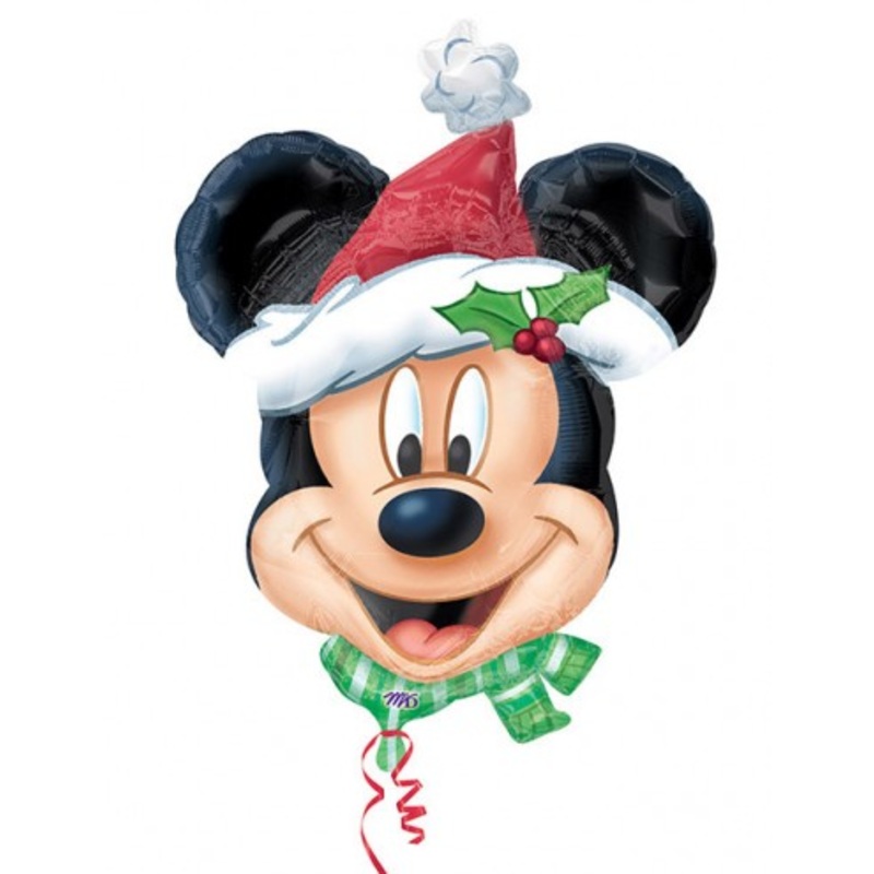 Mickey Mouse Christmas party balloon
