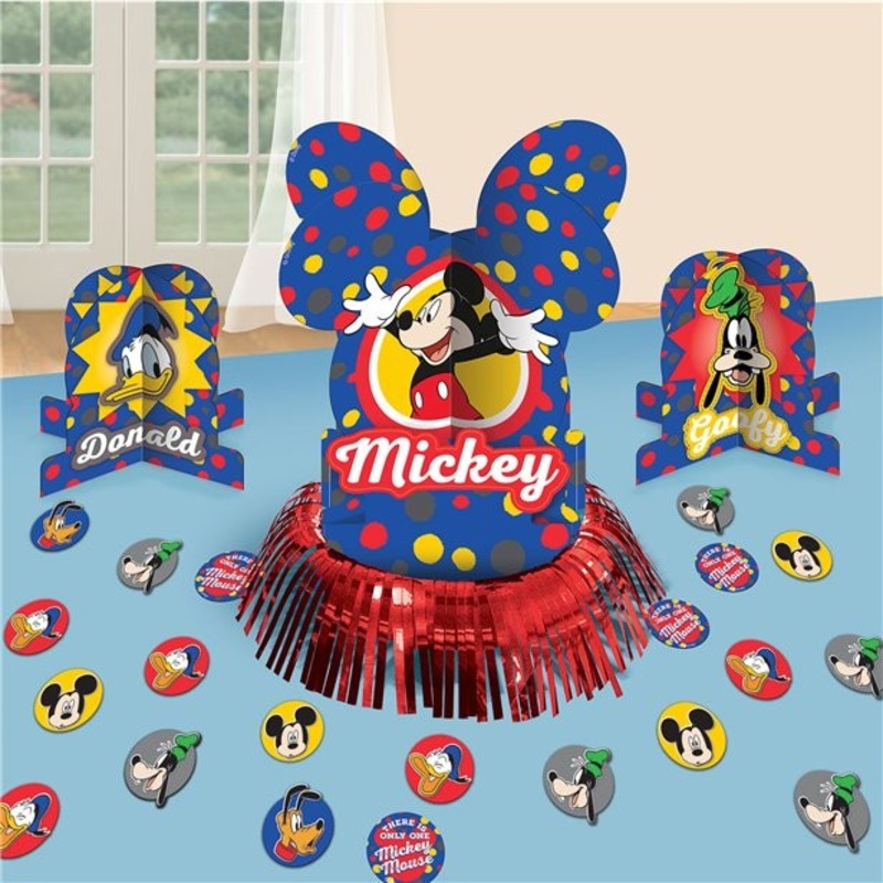 Mickeys Birthday Party Table Decoration Set