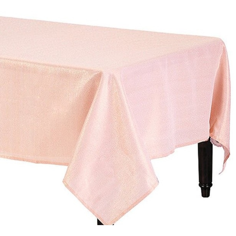 Rose gold tablecloth Opera 2.6 x 1.5 m