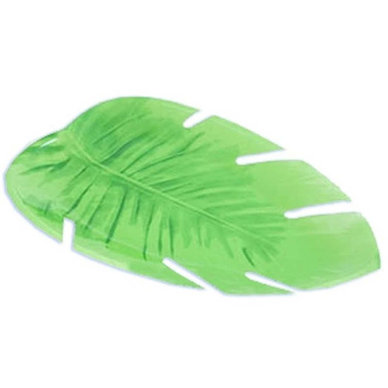 Serving plate tropical leaf 35cm