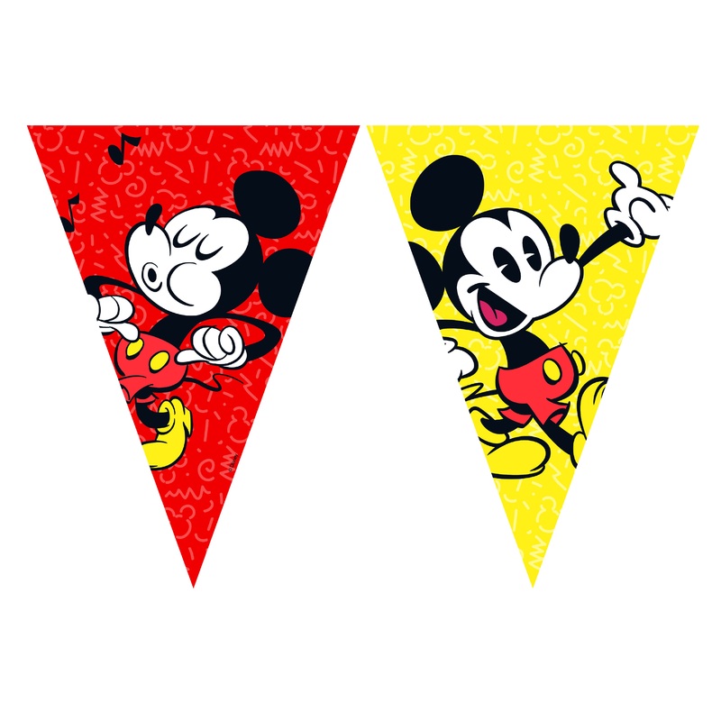 Super cool Mickey Mouse pennant chain