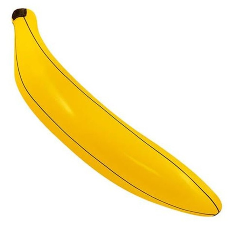 Tropical inflatable banana 86cm