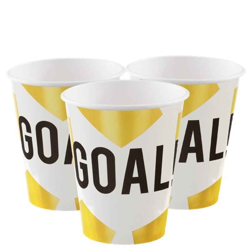 12 Champion Party paper cups 250ml
