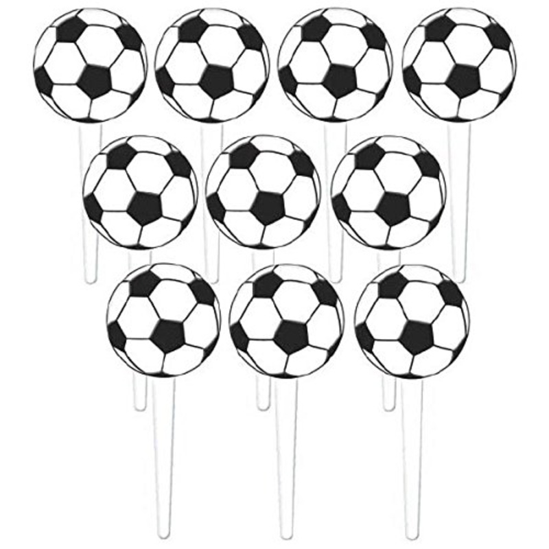 36 soccer champion skewers 7cm