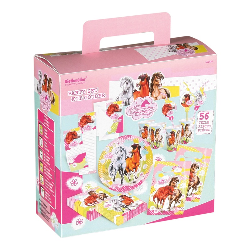 56-piece magical horse world party set