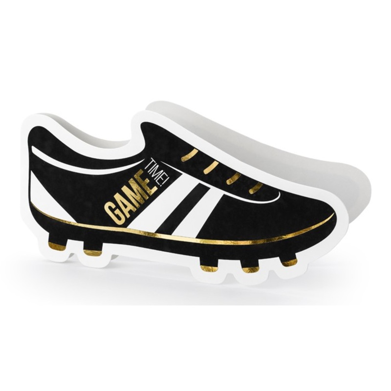 6 football invitation cards Kick it 19 x 9cm