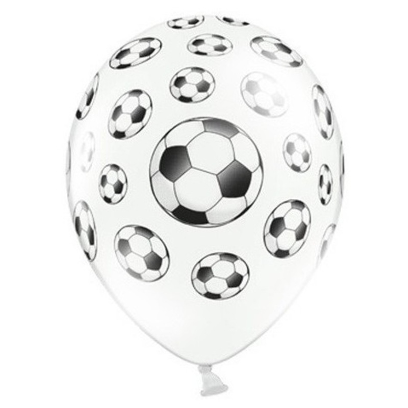 6 soccer balloons