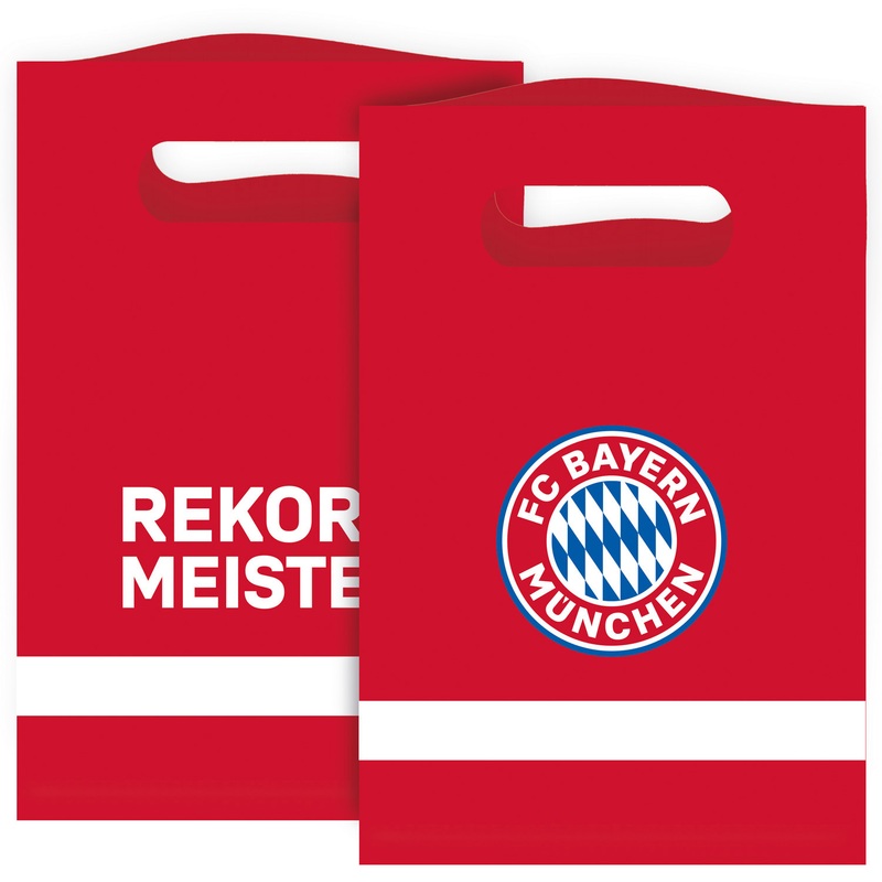8 FC Bayern Munich gift bags 23cm