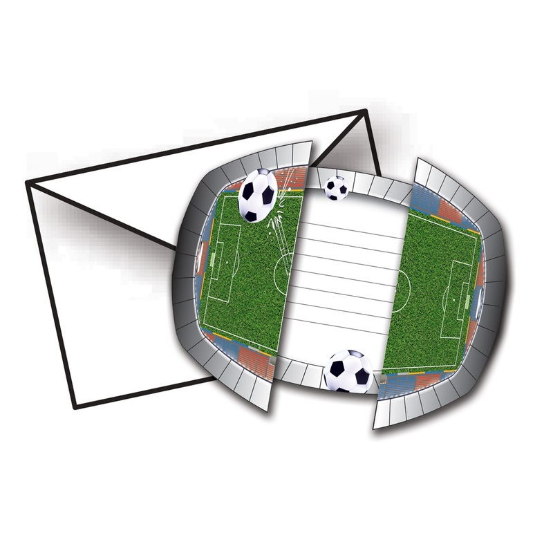 8 stadium invitation cards