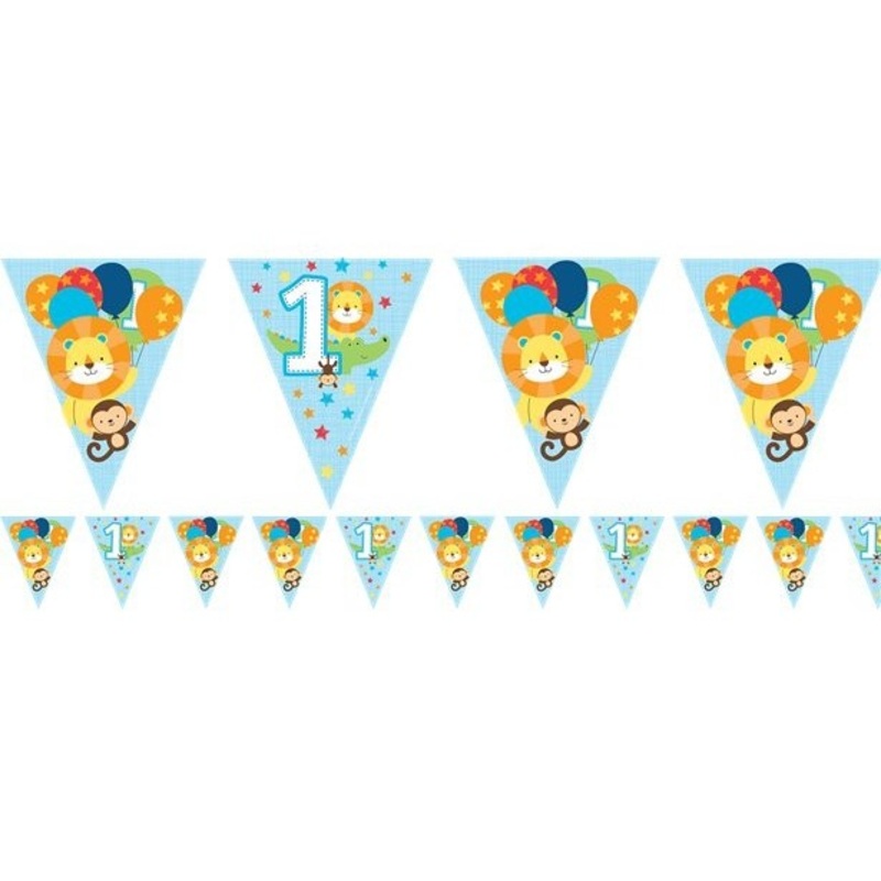 First Wild Birthday pennant chain 3.7m