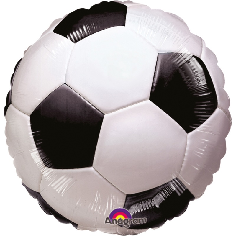 Football foil balloon 45cm