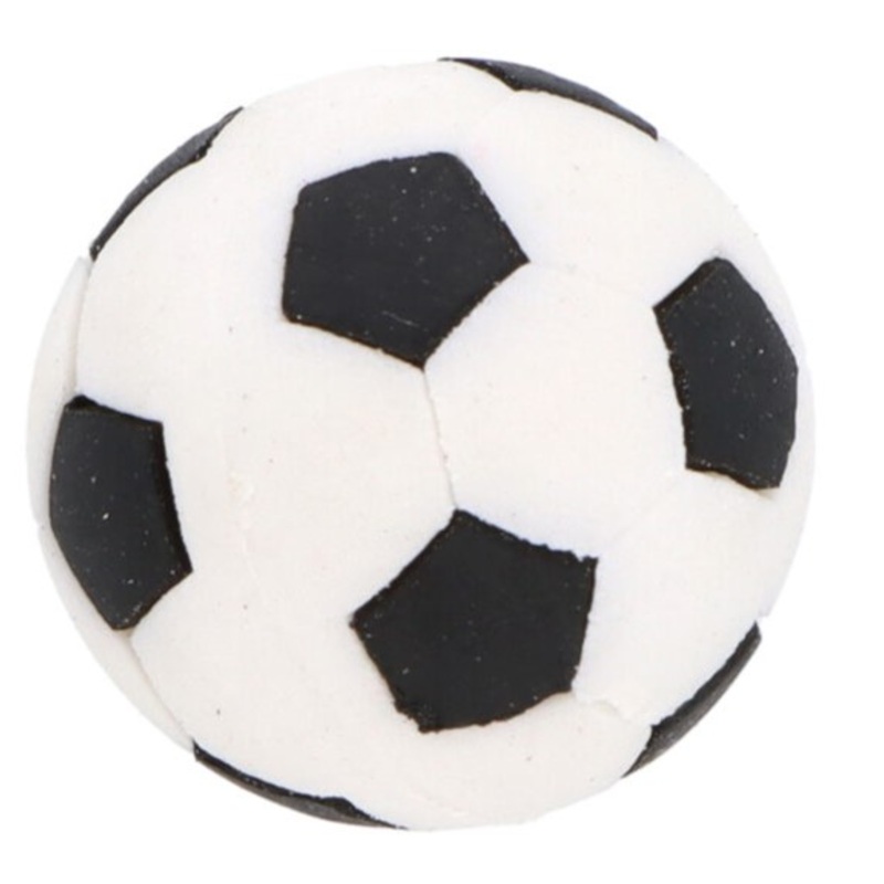 football-shaped eraser 2cm