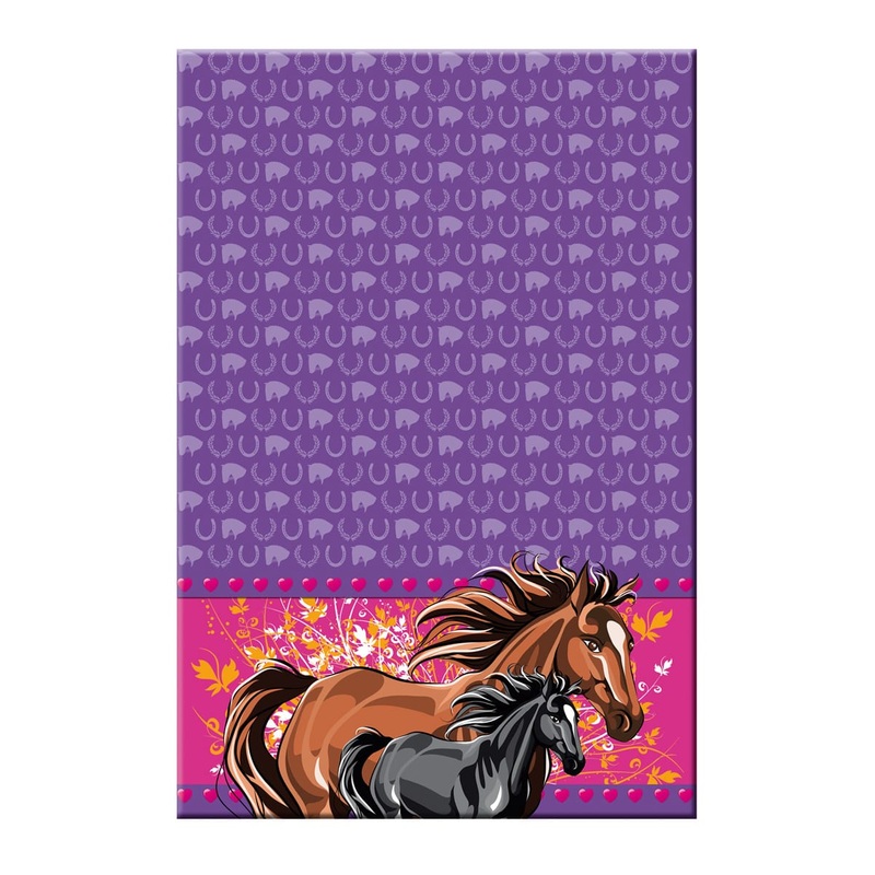 Horse love tablecloth 1.3 x 1.8m