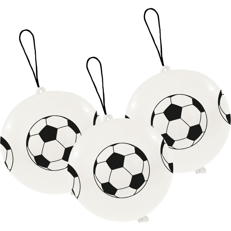 Set of 3 soccer punchballs