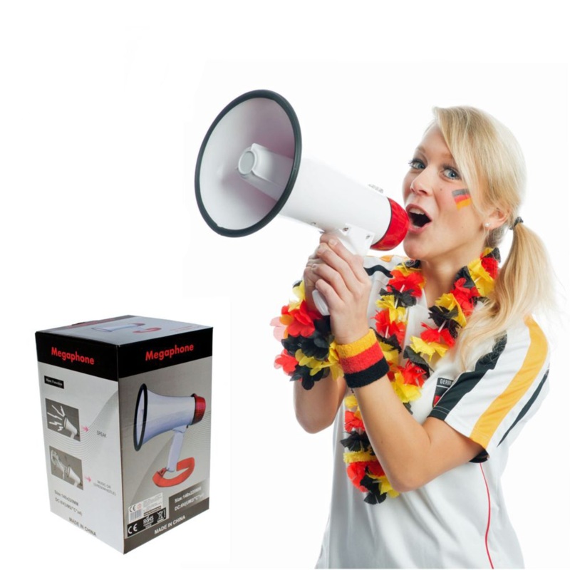 Sing it loud megaphones