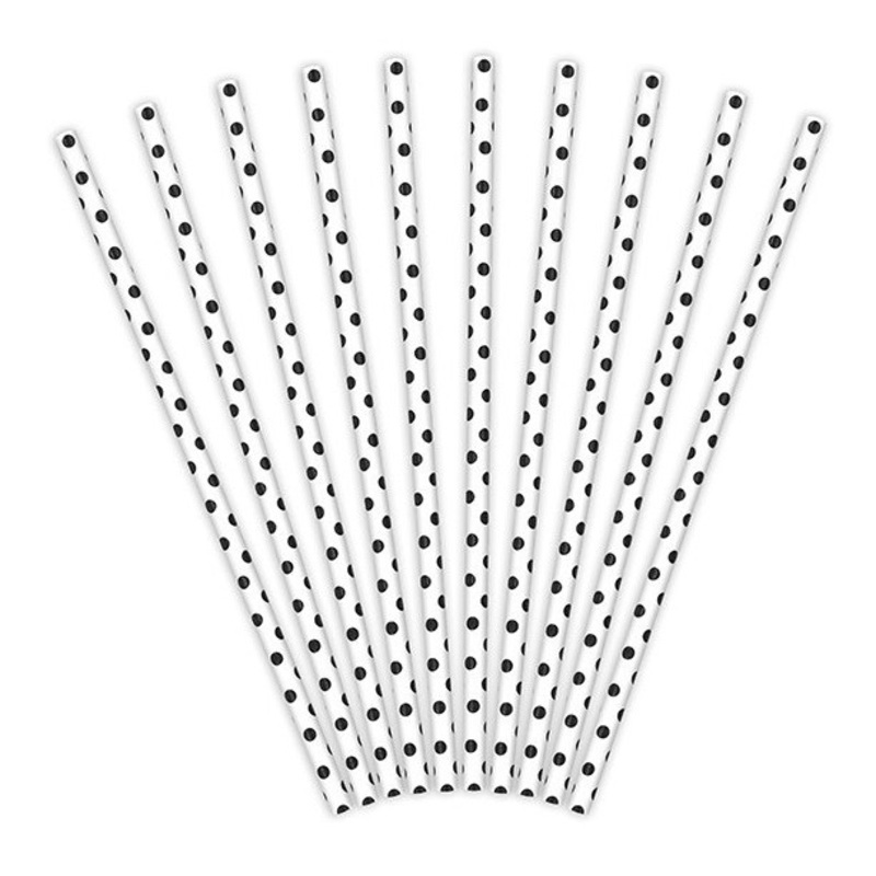10 Dino Island straws 19.5cm