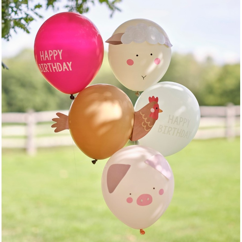 Animal Farm XX Piece Balloon Set