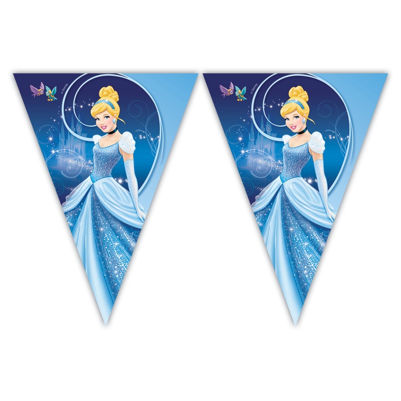 Cinderella's fairytale night pennant chain 3m