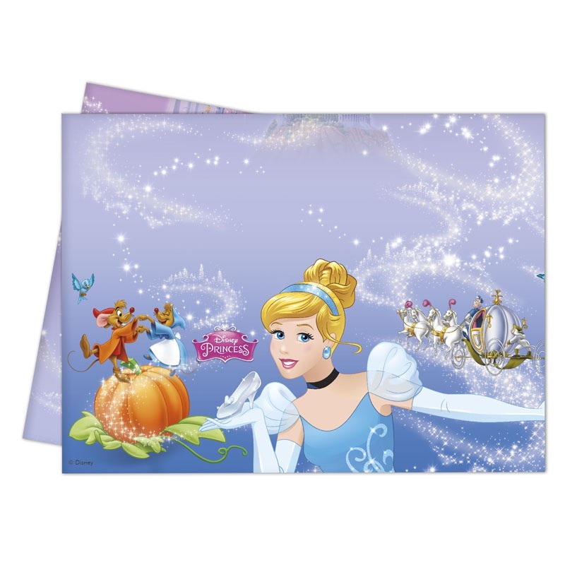 Cinderella's Magic Fairy Tale Ball Tablecloth 120 x 180cm