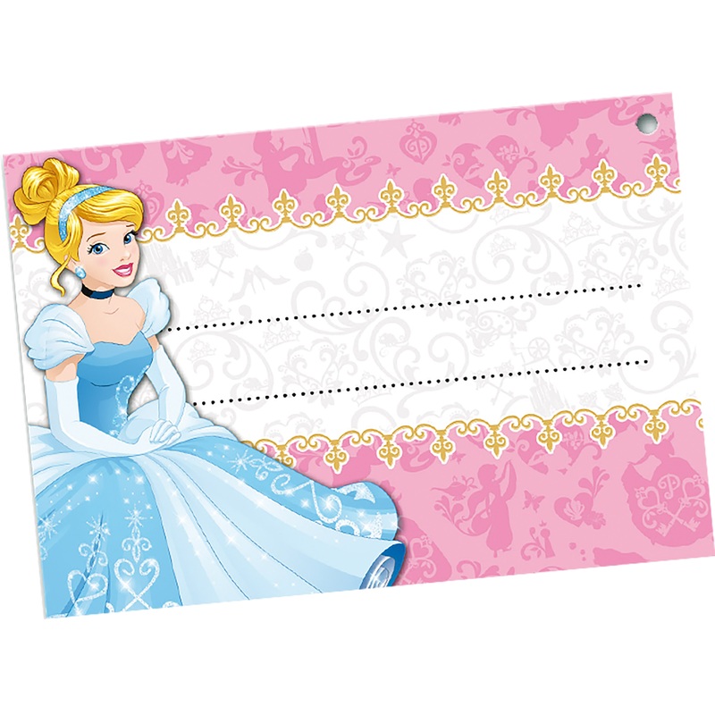 Cinderella school cone tags