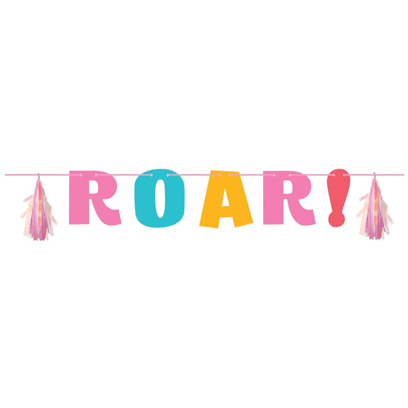 Dino Girls garland 1.4m