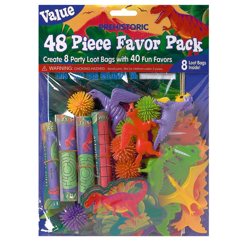 Dinosaur giveaway set prehistoric giants 48 pieces