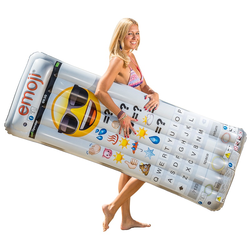 Emoji Fun air mattress 1.7mx 60cm
