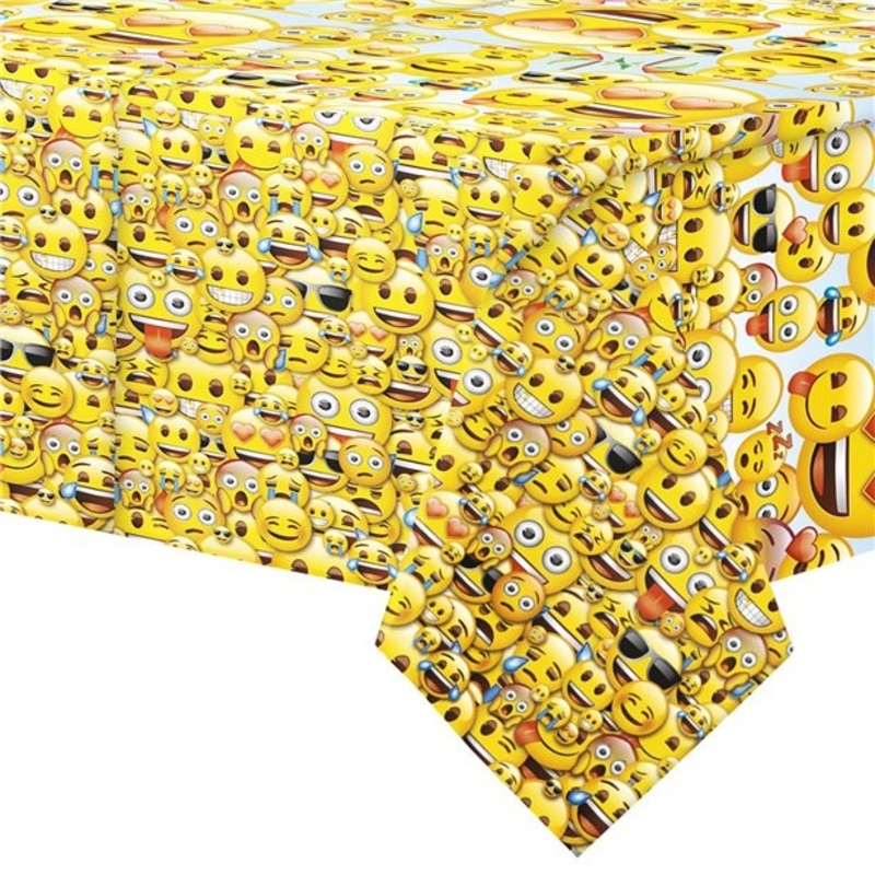 Emoji World tablecloth 1.4 x 2.1m